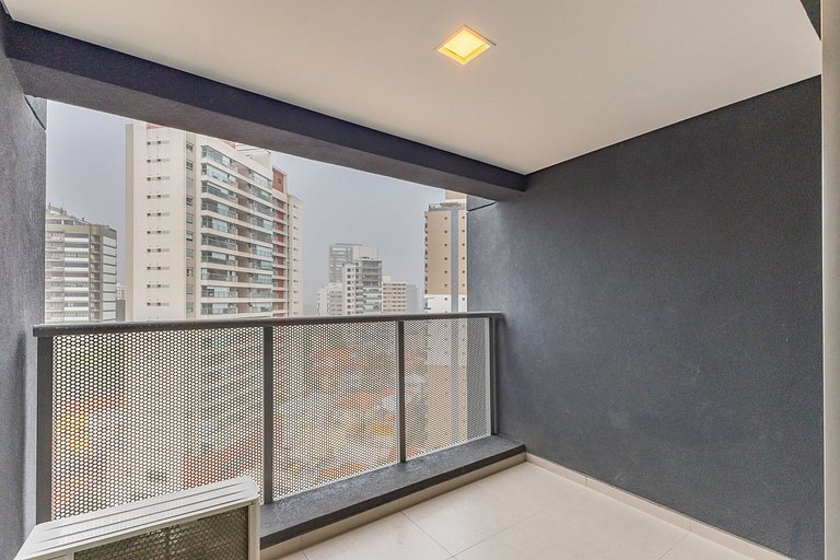 Charmoso studio C/varanda na Pompéia