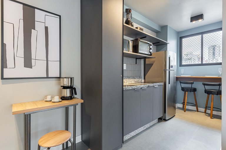 Belo apto de 2 dormitórios ao lado do Allianz