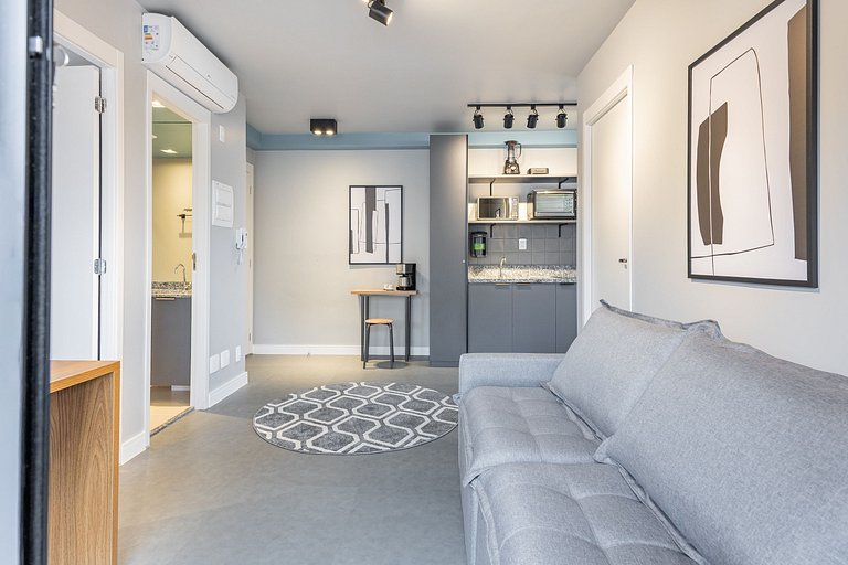 Belo apto de 2 dormitórios ao lado do Allianz