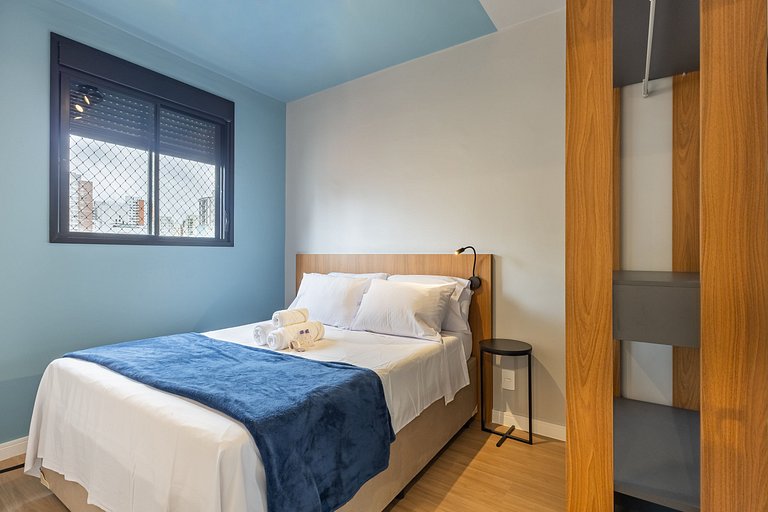 Belo apto de 2 dormitórios ao lado do Allianz