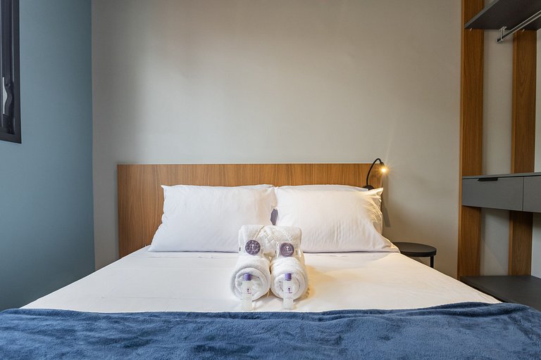 Belo apto de 2 dormitórios ao lado do Allianz