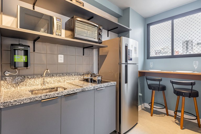 Belo apto de 2 dormitórios ao lado do Allianz