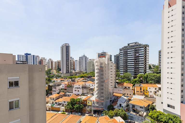 Charmoso studio C/varanda na Pompéia