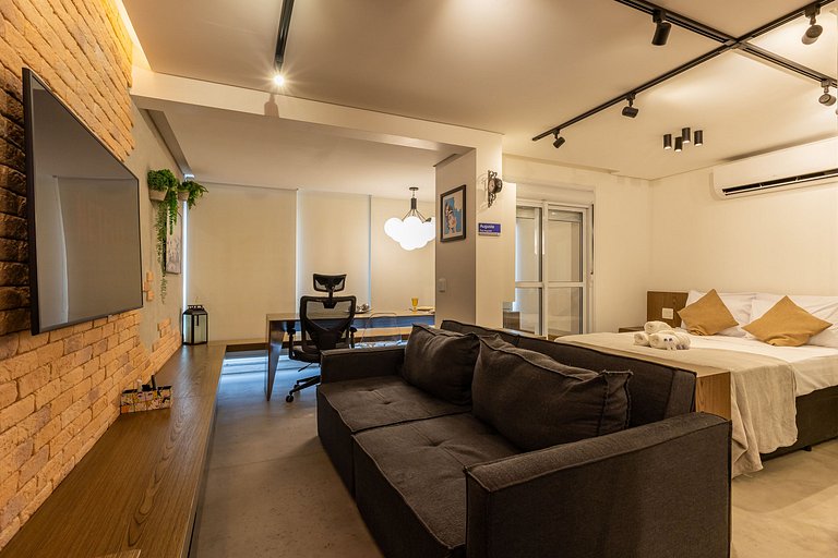 Belo apto C/vaga no coração da Consolação