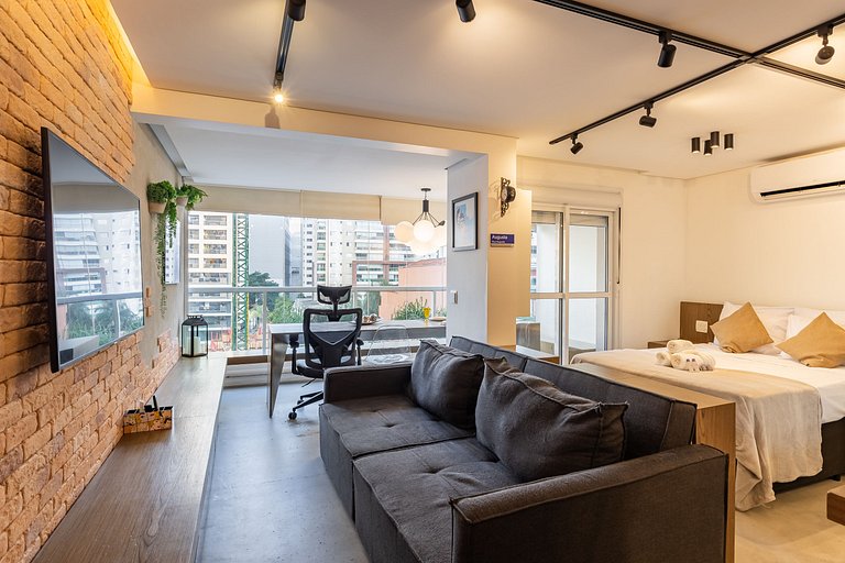 Belo apto C/vaga no coração da Consolação