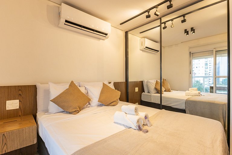 Belo apto C/vaga no coração da Consolação