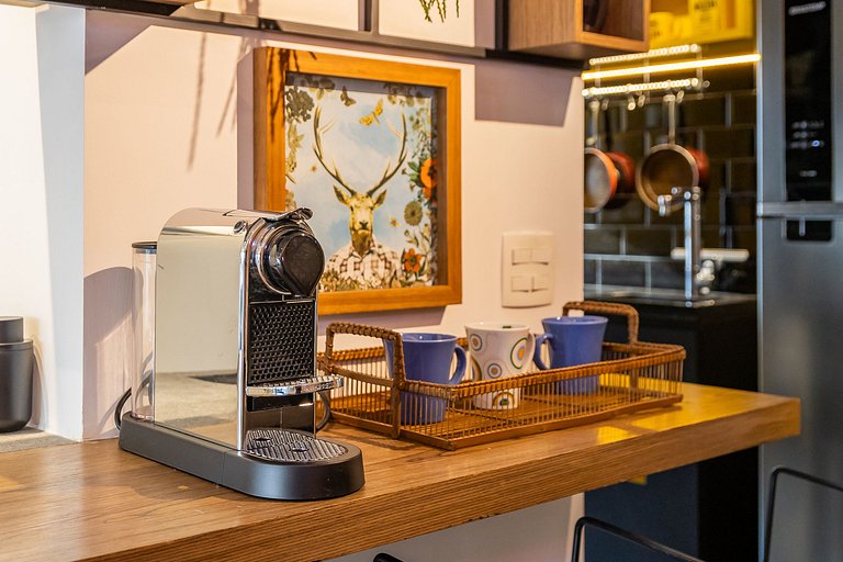 Belo apto C/vaga no coração da Consolação