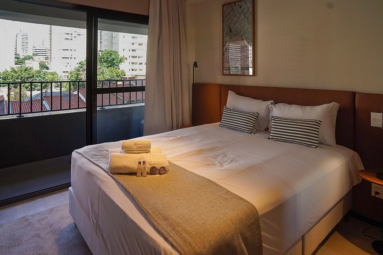 Belo studio ao lado do Allianz