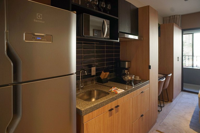 Belo studio ao lado do Allianz