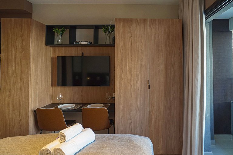 Belo studio ao lado do Allianz