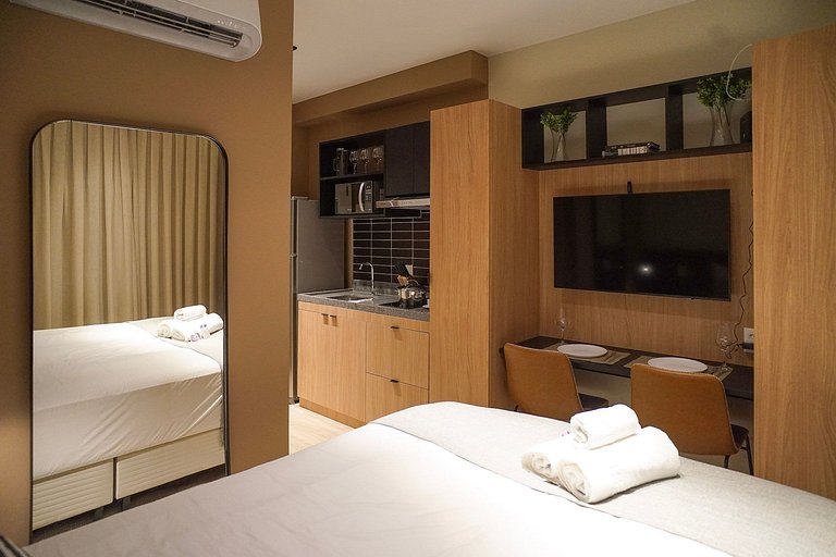 Belo studio ao lado do Allianz