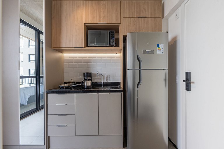 Lindo studio no coração da Alameda Itu