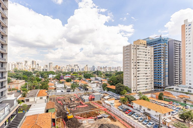 Belo studio no coração da Vila Olimpia