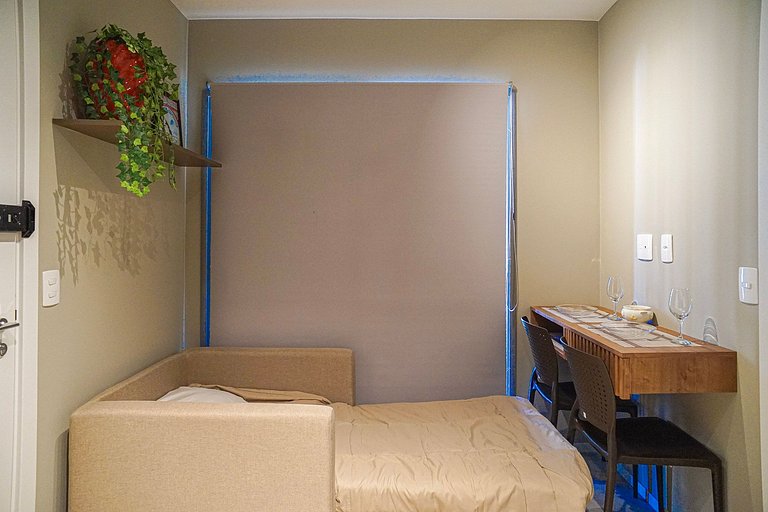 Belo apto de 1 dorm na Teodoro Sampaio