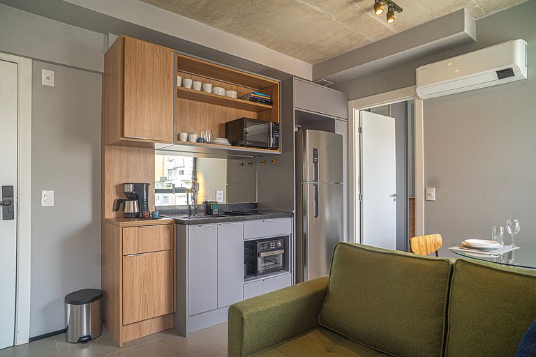 Charmoso apartamento de 2 dorms na Paulista