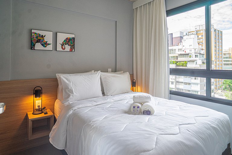 Charmoso apartamento de 2 dorms na Paulista