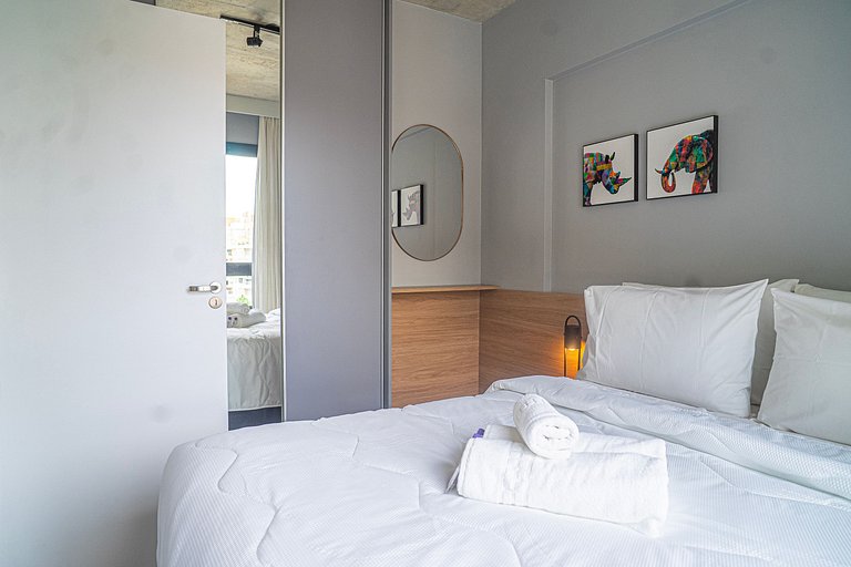 Charmoso apartamento de 2 dorms na Paulista