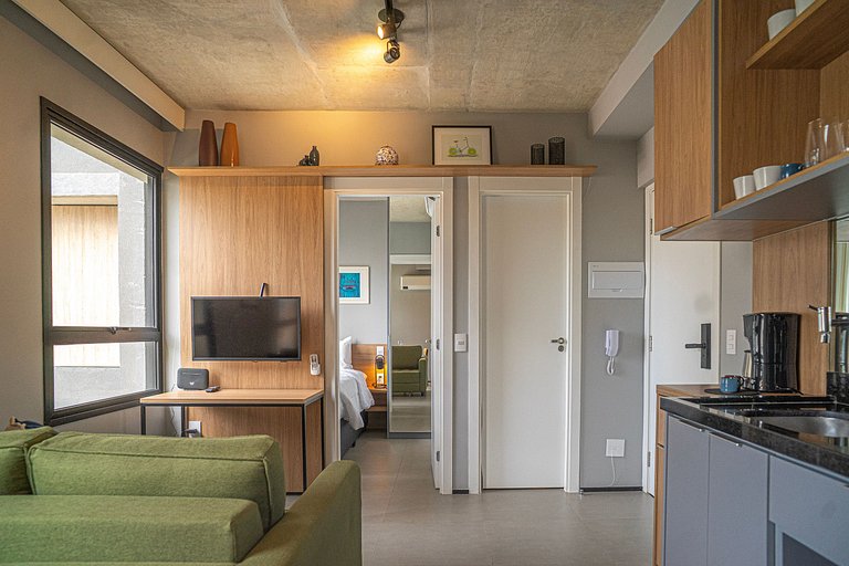Charmoso apartamento de 2 dorms na Paulista