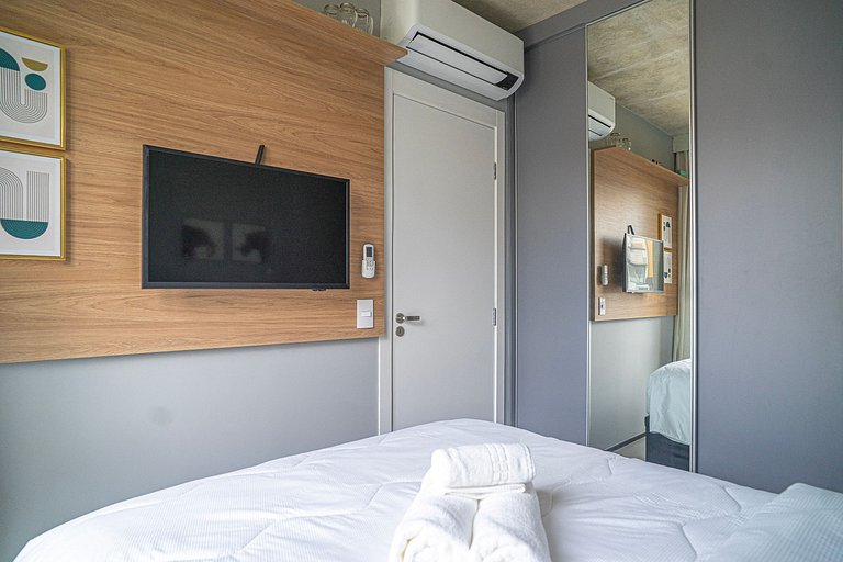 Charmoso apartamento de 2 dorms na Paulista
