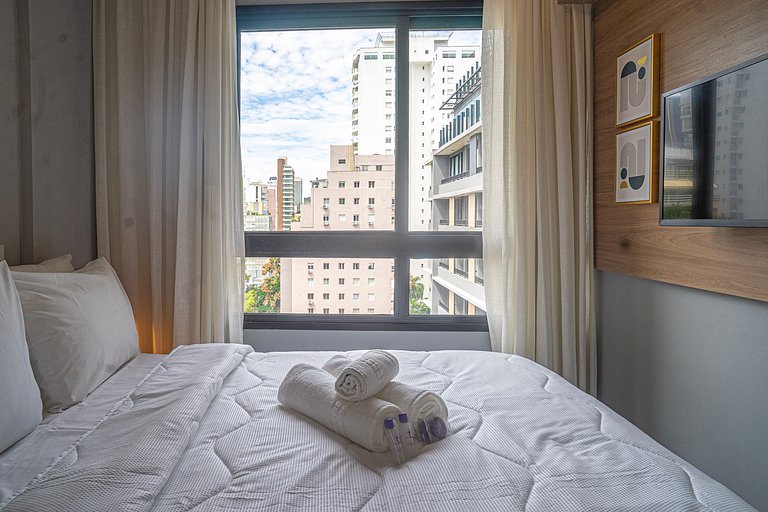 Charmoso apartamento de 2 dorms na Paulista