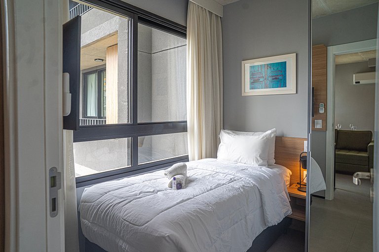 Charmoso apartamento de 2 dorms na Paulista