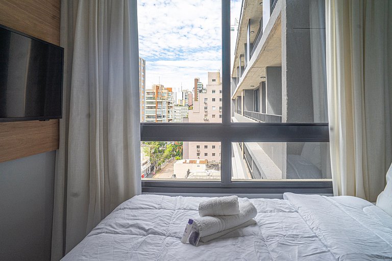 Charmoso apartamento de 2 dorms na Paulista