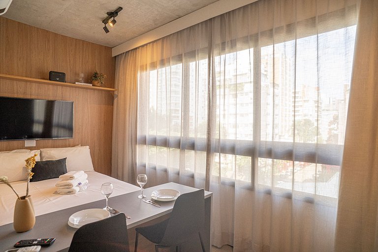Lindo studio na Alameda Itu