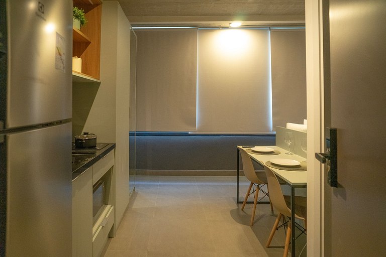 Lindo studio no coração da Alameda Itu