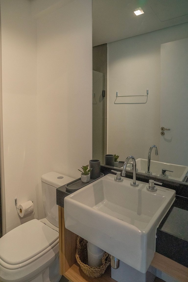 Lindo studio no coração da Alameda Itu