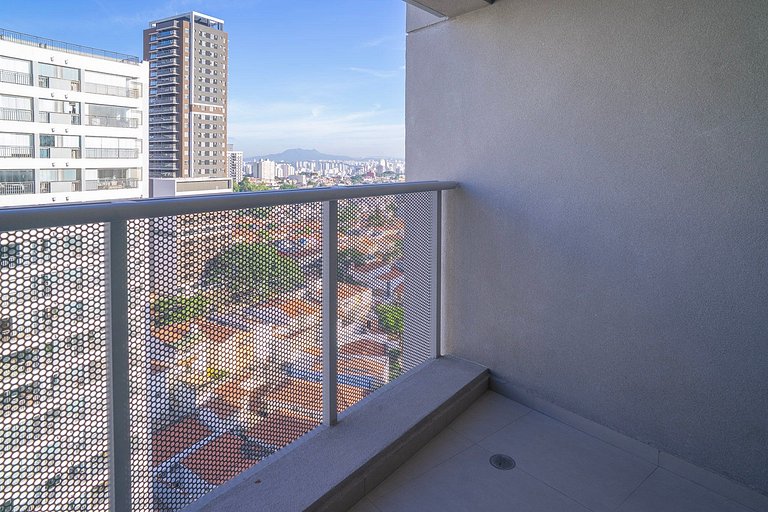 Charmoso studio C/varanda na Pompéia