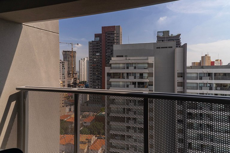 Charmoso studio C/varanda na Pompéia