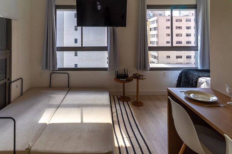 Belo studio em PInheiros