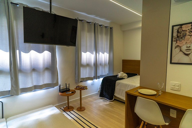 Belo studio em PInheiros