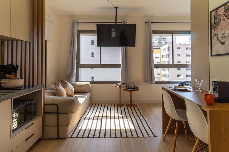 Belo studio em PInheiros