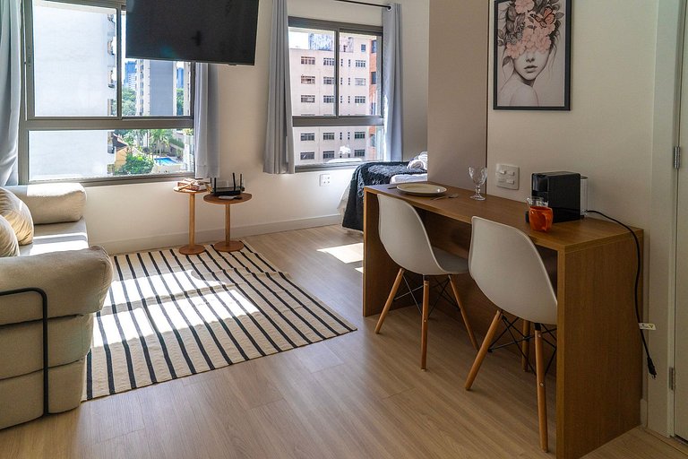 Belo studio em PInheiros