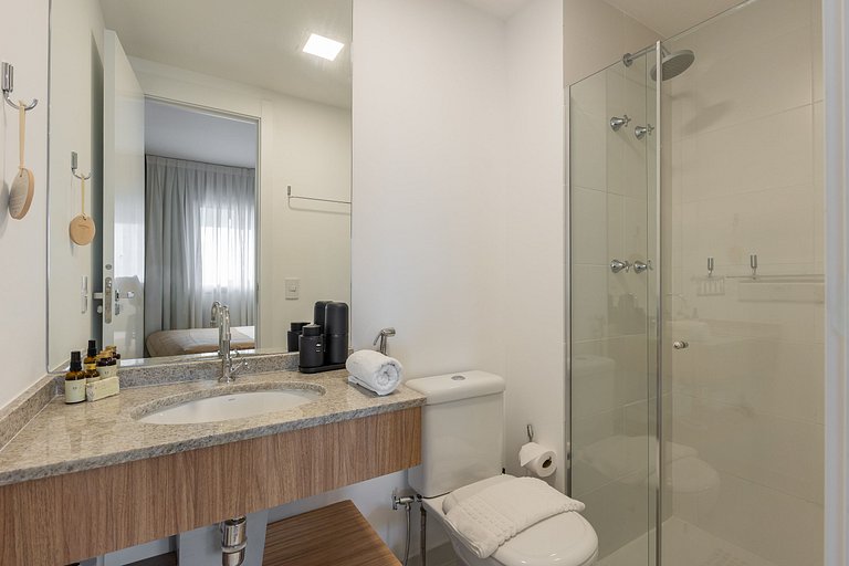 Belo studio C/varanda e piscina na Vila Mariana