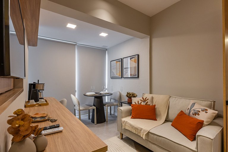 Belo studio C/varanda e piscina na Vila Mariana