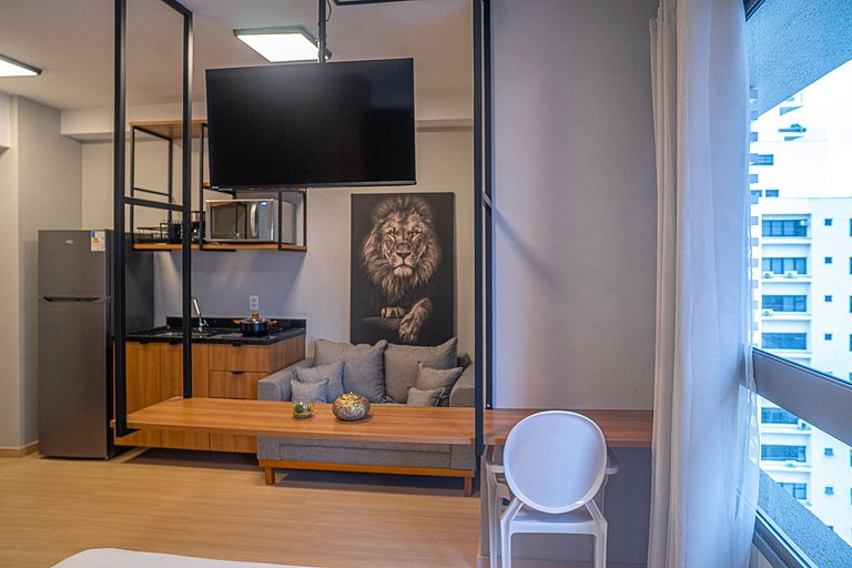 Aconchegante studio no coração de Pinheiros