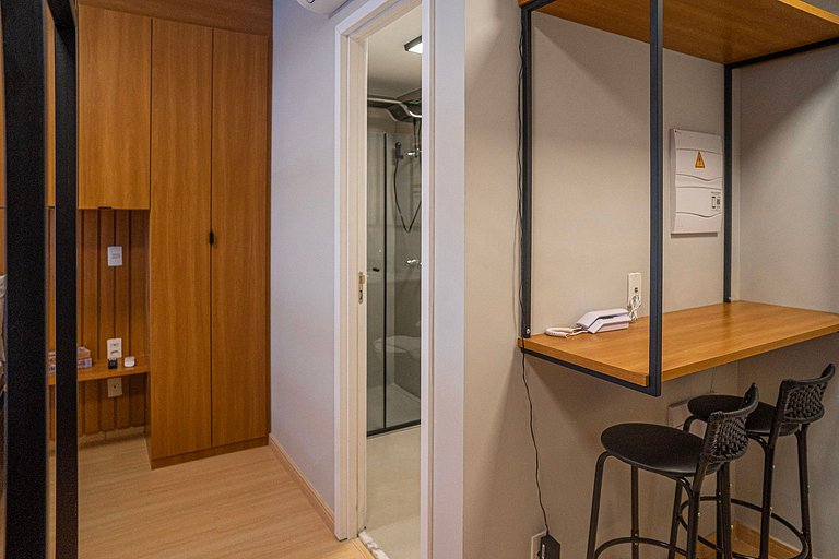 Aconchegante studio no coração de Pinheiros