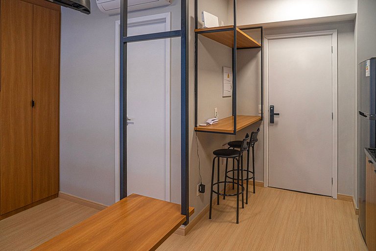 Aconchegante studio no coração de Pinheiros