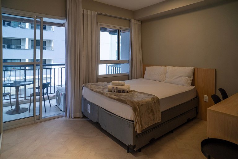 Belo studio na Vila Clementino