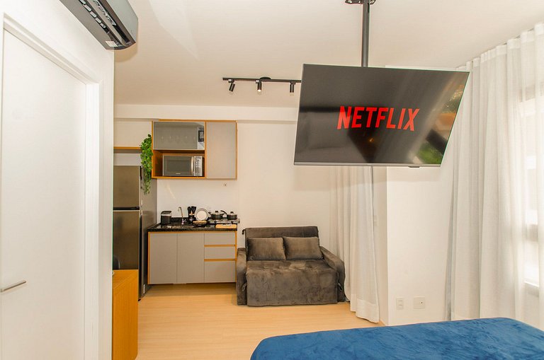 Lindo studio no coração de PInheiros