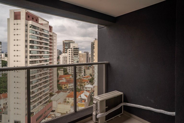 Belo studio C/varanda na Pompéia