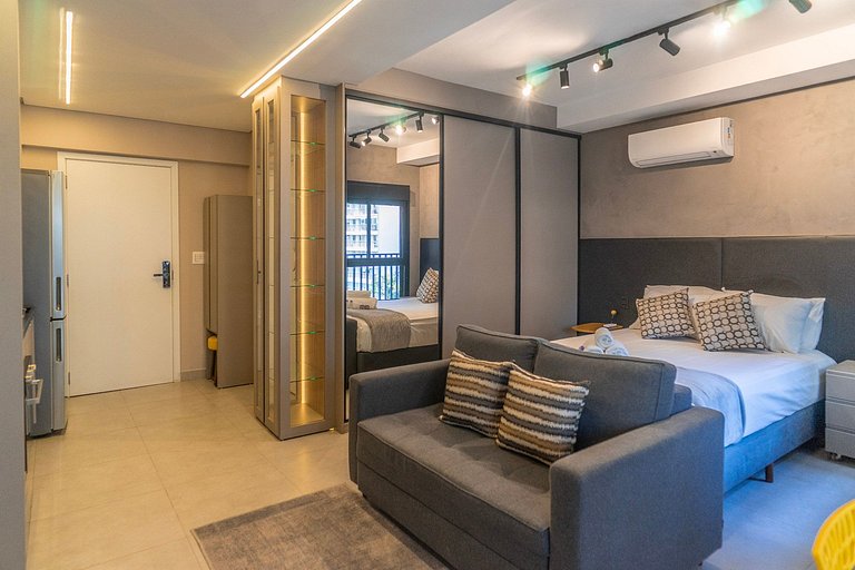 Belo studio em Pinheiros