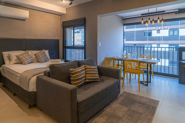 Belo studio em Pinheiros