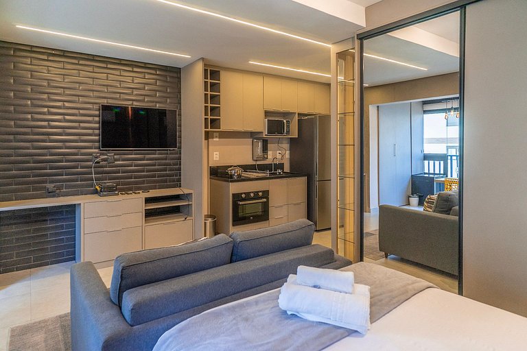 Belo studio em Pinheiros