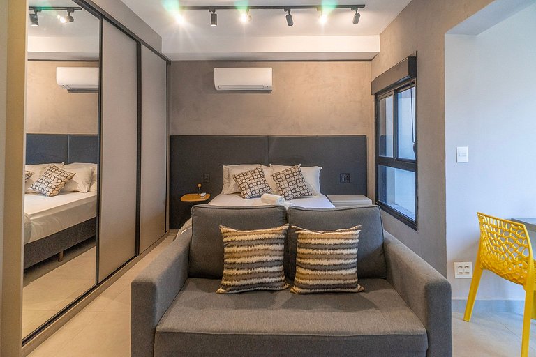 Belo studio em Pinheiros
