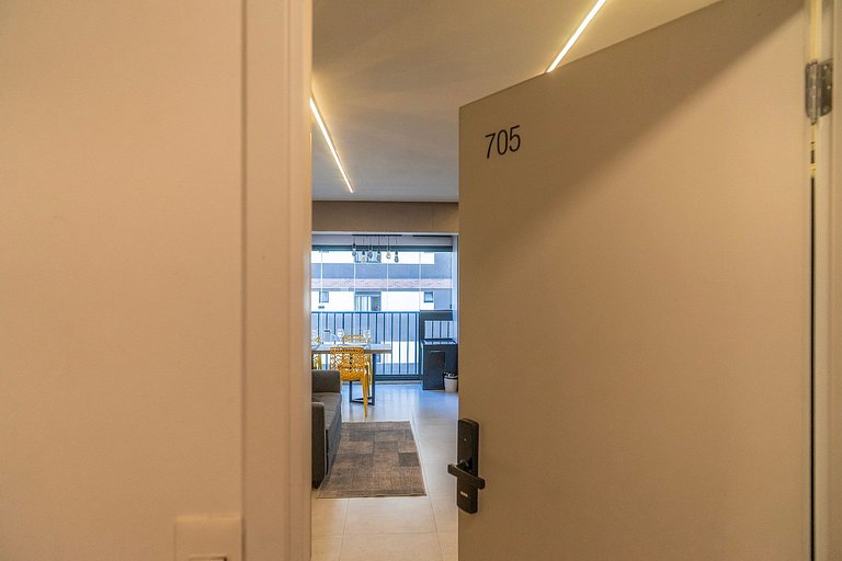 Belo studio em Pinheiros