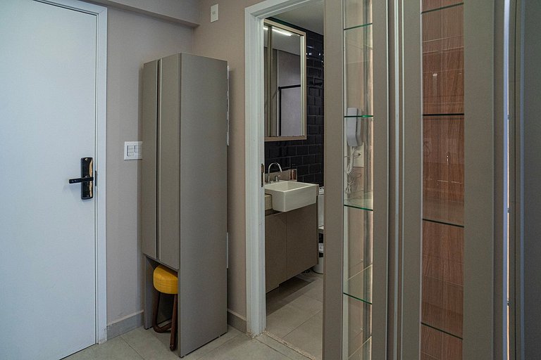 Belo studio em Pinheiros