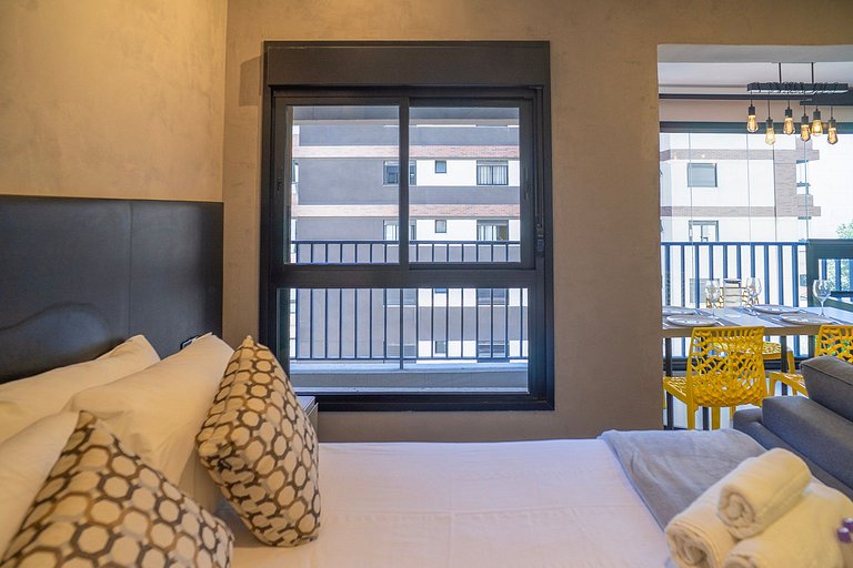 Belo studio em Pinheiros